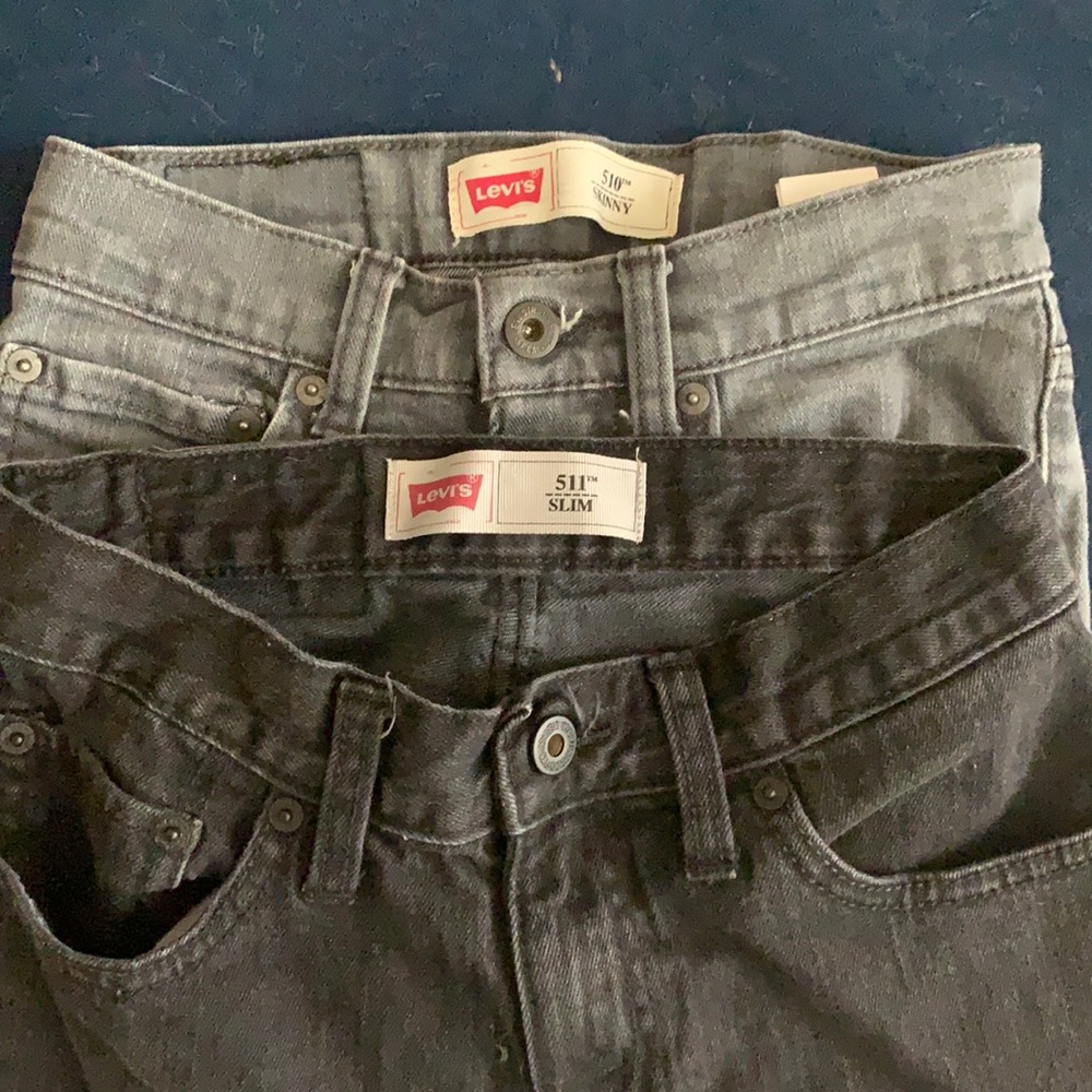 Levi jeans, boys size 12 reg